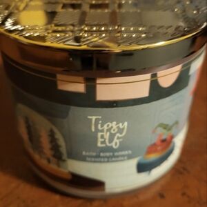Bath and Body Works- Candle- Tipsy Elf